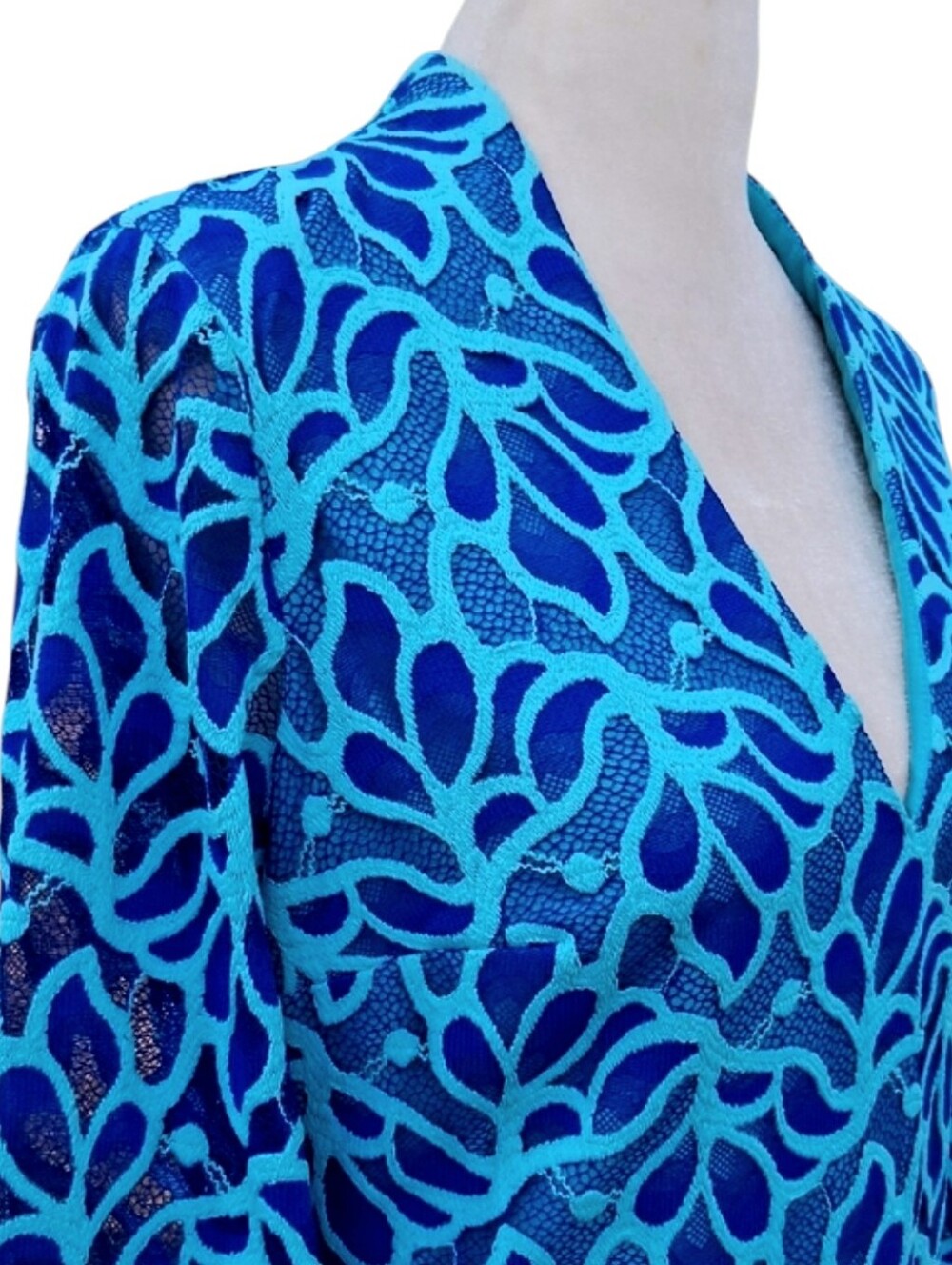 Lilly Pulitzer Blue Patterned Mini Dress - Picture 10 of 16